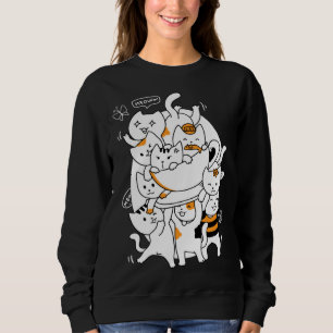 Cats and Coffee Sweatshirt