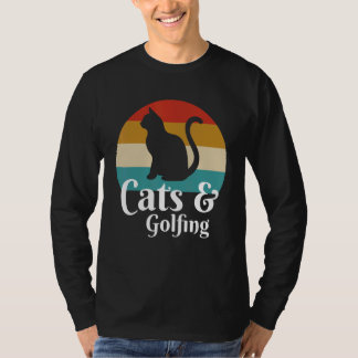 Cats And Golfing T-Shirt