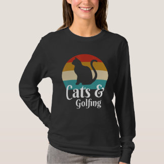 Cats And Golfing T-Shirt