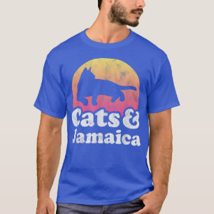 Cats and Jamaica Men's or Women's Cat T-Shirt