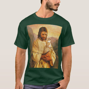 cats and jesus lover T-Shirt