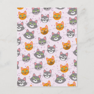 Cats and Kittens Postcard