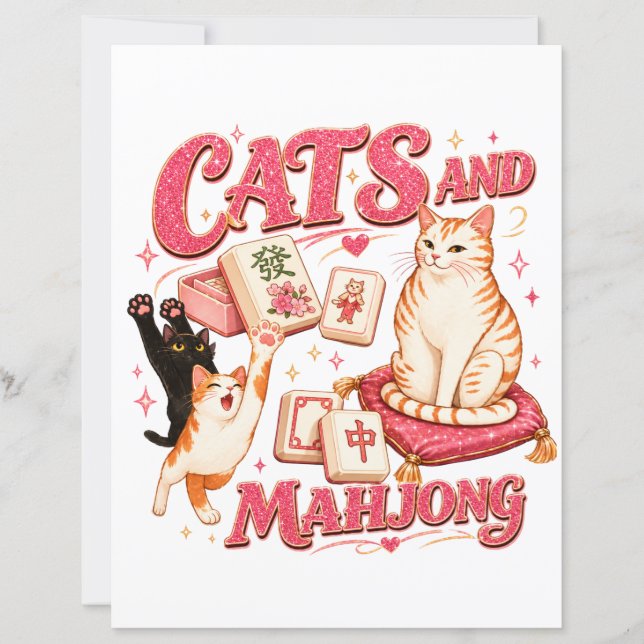 Cats and Mahjong (Front)