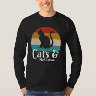 Cats And Meditation T-Shirt