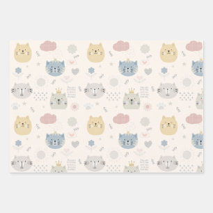 Cats and More Cats Wrapping Paper