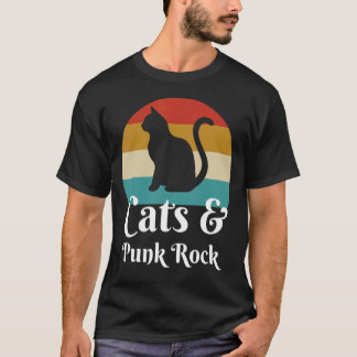 Cats And Pujnk Rock T-Shirt