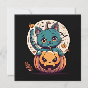 Cats and Pumpkins for a Happy Halloween!