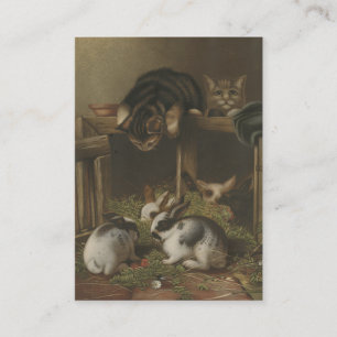 Cats and Rabbits Business Card