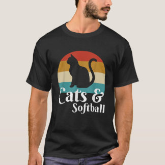 Cats And Softball T Shirt