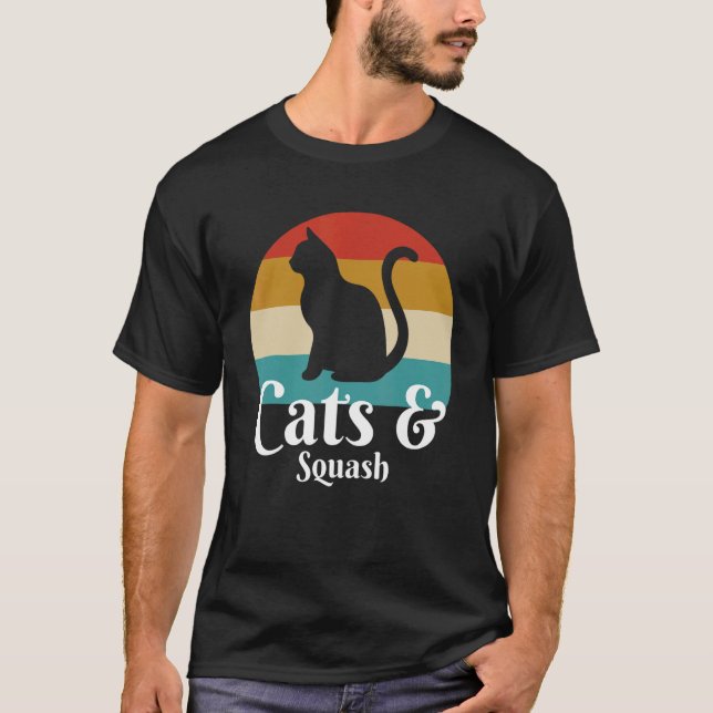 Cats And Squash T-Shirt (Front)