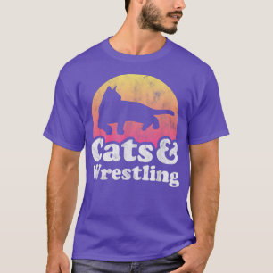 Cats and Wrestling Men's or Women's Cat and Wrestl T-Shirt