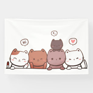 Cats, Animals, Fun Banner