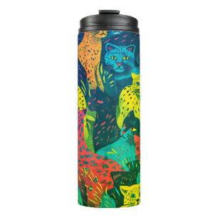 Cats, Animals, Kitten Thermal Tumbler