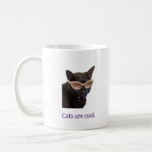 Cats are cool mug