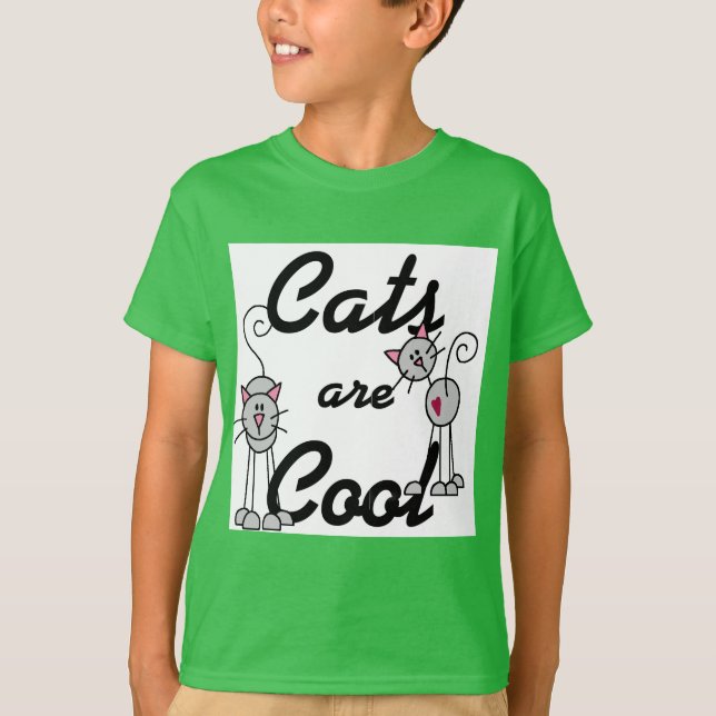 Cats Are Cool Tshirts and Gifts (Front)