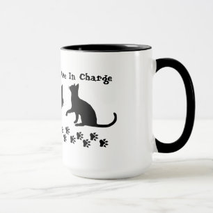 Cats Are In Charge Coffee Mugs