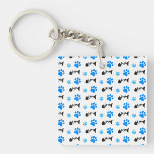 Cats Are Inquisitive Key Ring