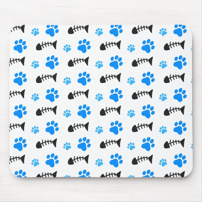 Cats Are Inquisitive Mouse Pad (Front)