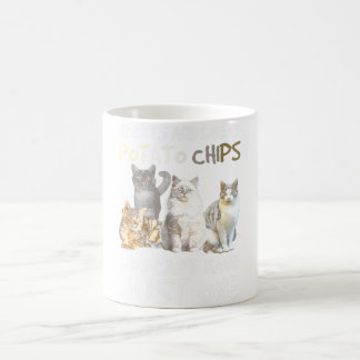 Cats Are Like Potato Chips Coffee Mug