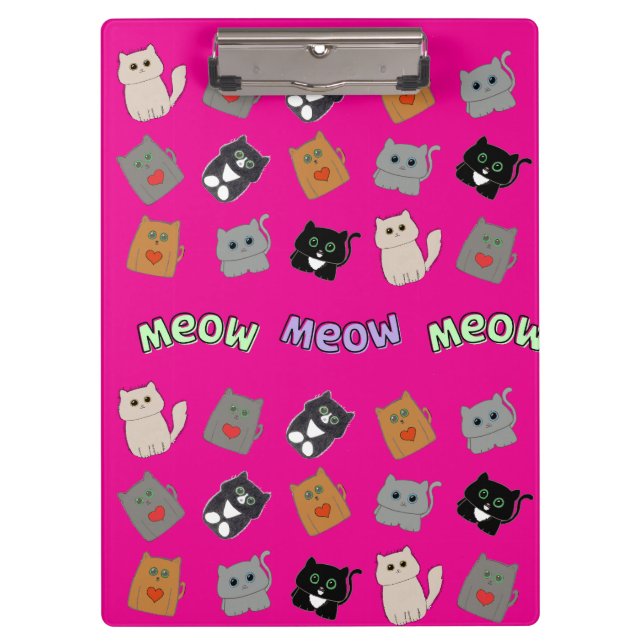 Cats Are My Love Language Clipboard (Front)