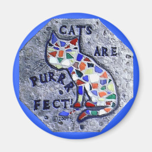 Cats Are Purrfect Magnet