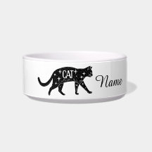 Cats are the best.. Ceramic Pet Bowl