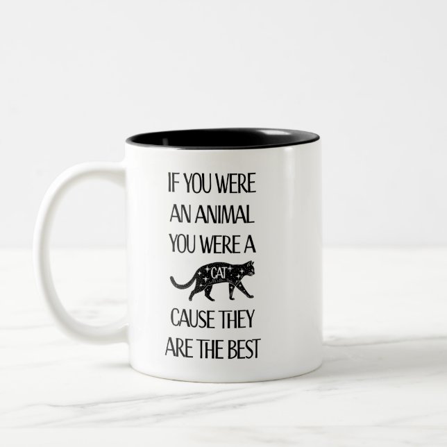 Cats are the best.. Mug for the cat lovers (Left)