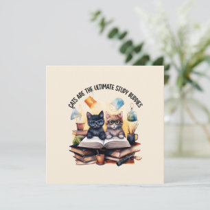 Cats Are The Ultimate Study Buddies