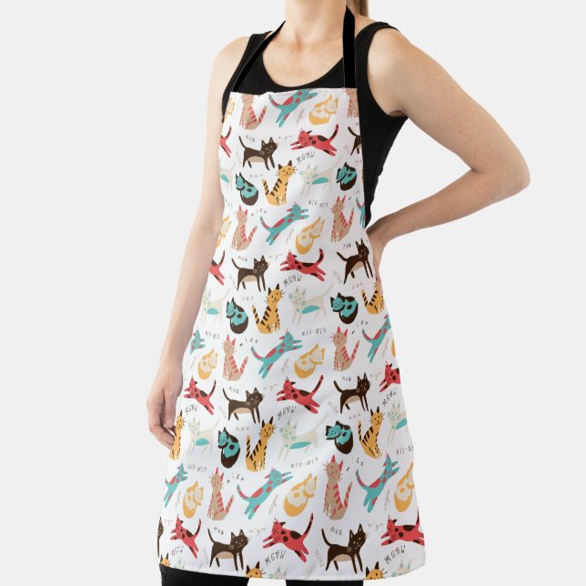 Cats around the world apron (Insitu)