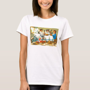 Cats at dinner T-Shirt