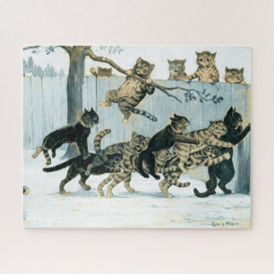 Cats at Play by Louis Wain Jigsaw Puzzle
