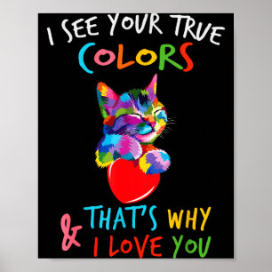 Cats Autism Awareness Day Cute Awareness Support Poster