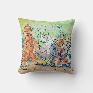 Cats Band, Louis Wain Cushion