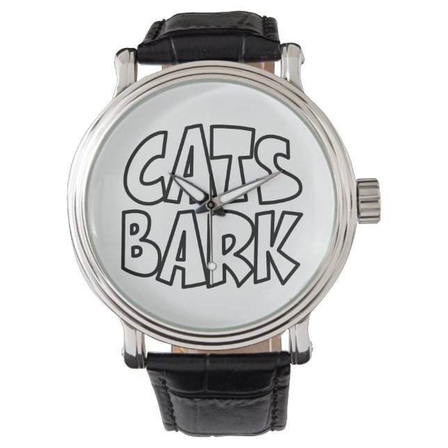 Cats Bark Watch (Front)