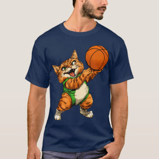 Cats basketball player / basketball cat T-Shirt