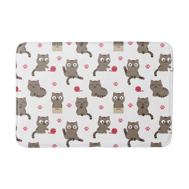 Cats Bath Mat (Front)