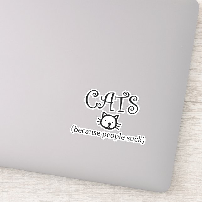 Cats Because People Suck (Detail)