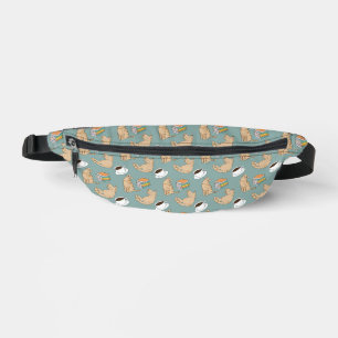 Cats Books And Coffee Time Bum Bags