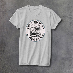 Cats, Books, & Coffee Women's Fitted T-Shirt