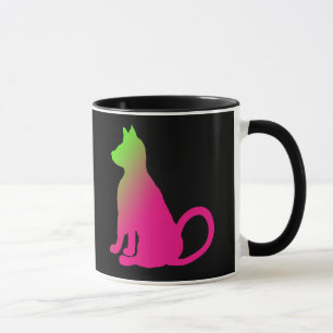 Cats Brights Colourful Fun Cat Gifts CricketDiane Mug