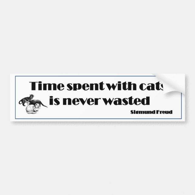 Cats Bumper Sticker (Front)