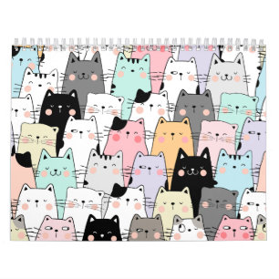 cats calendar 2024