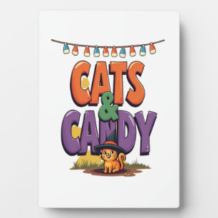 Cats & Candy Plaque
