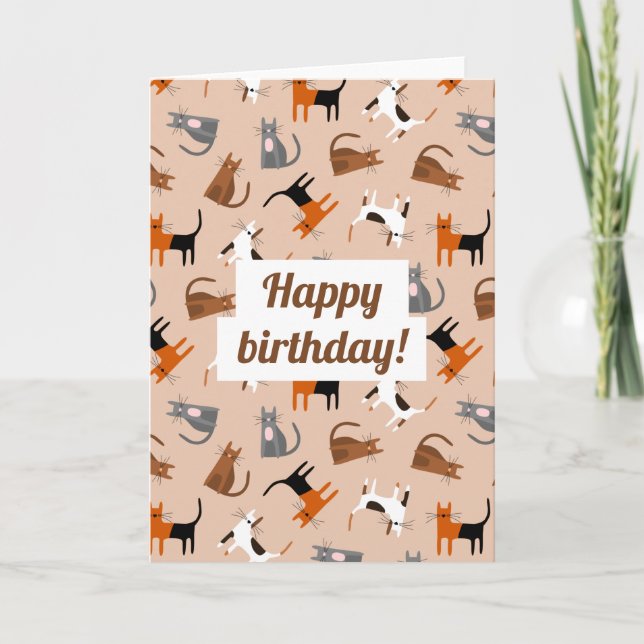 Cats Card (Front)