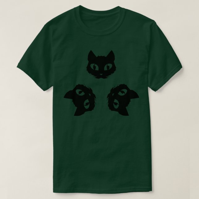 Cats Cat Trio  T-Shirt (Design Front)