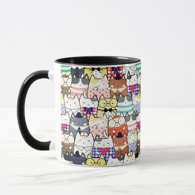 Cats Cats Cats Mug (Left)