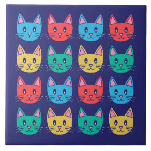 Cats Ceramic Tile