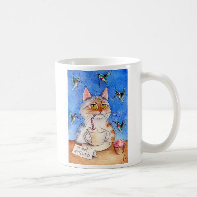 Cat's coffee break mug (Right)