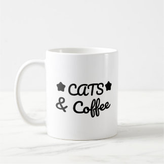 Cats & Coffee - Cat Lover Gift Mug