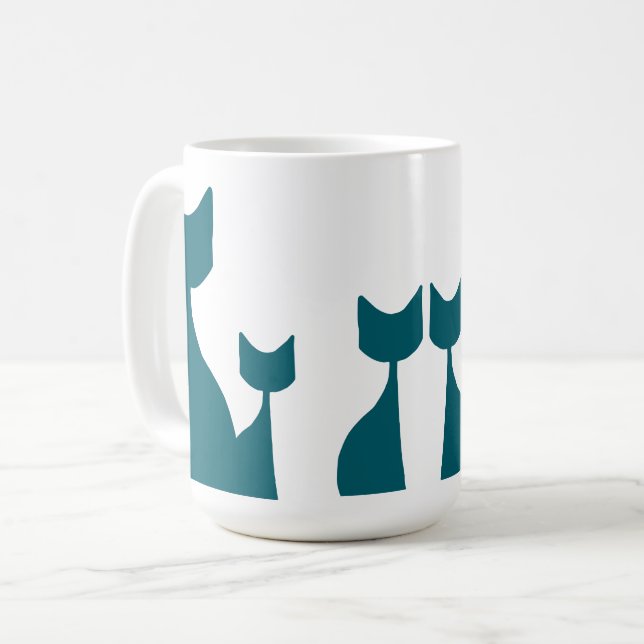 Cats Coffee Mug (Front Left)